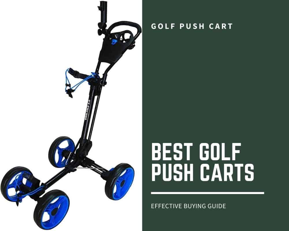 best golf push carts