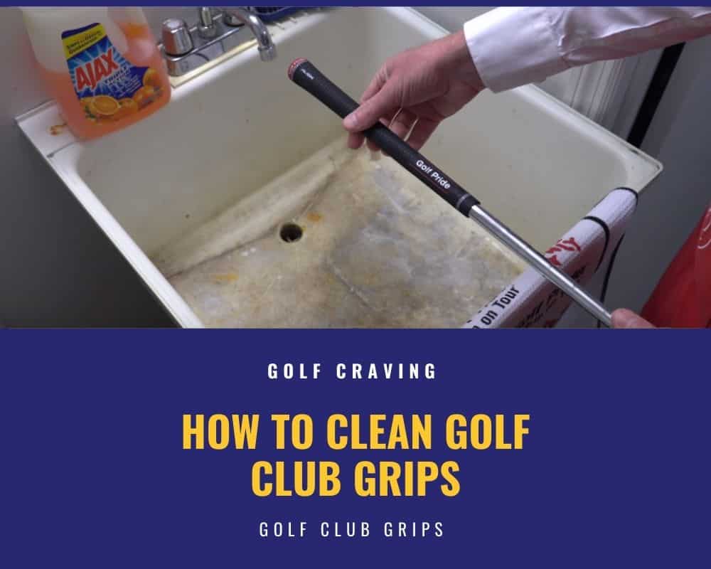 Clean Golf Club Grips Using Grip Cleaning Wipes