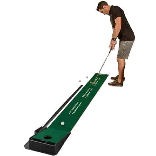 SKLZ Accelerator Pro Indoor Putting Green with Ball Return