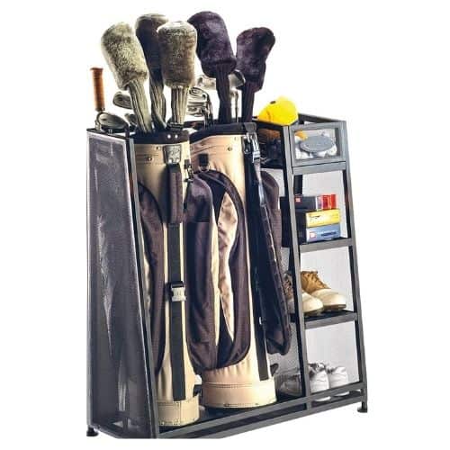 Suncast Golf Bag Garage Organizer Rack