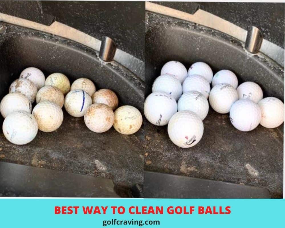 best ways to clean golf balls