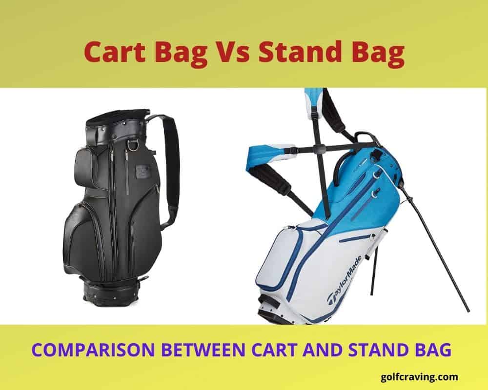 tour golf bag vs cart bag