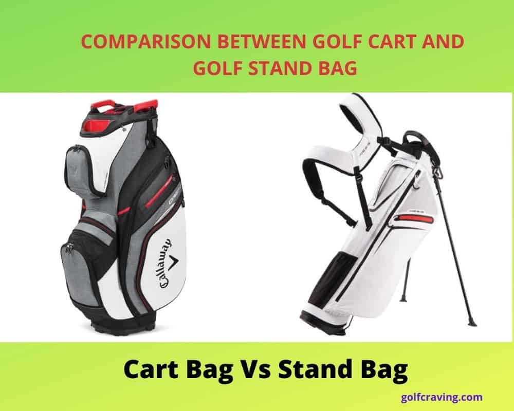 tour golf bag vs cart bag