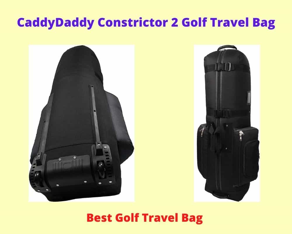 CaddyDaddy Constrictor 2 Golf Travel Bag 