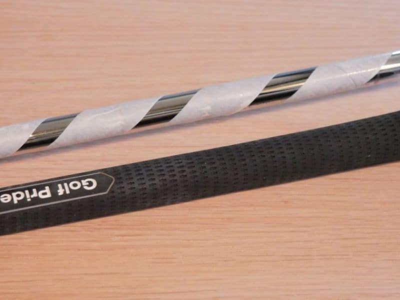How to attach tape to golf grips