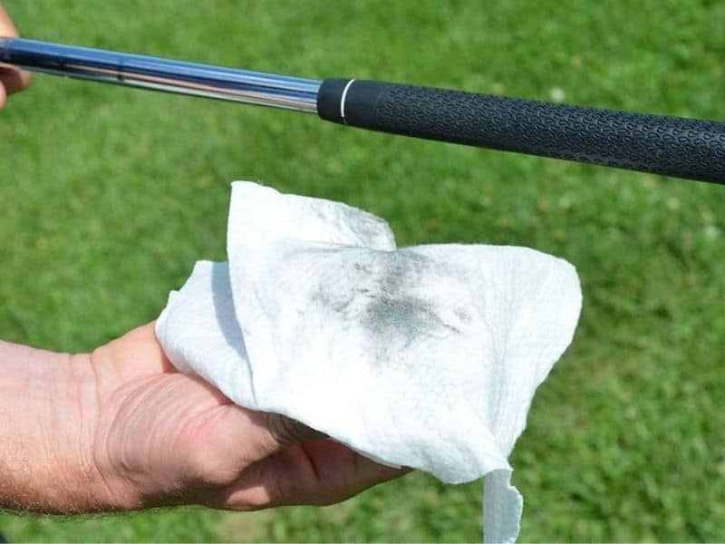 Golf Grips Wipe with Soft Cloth