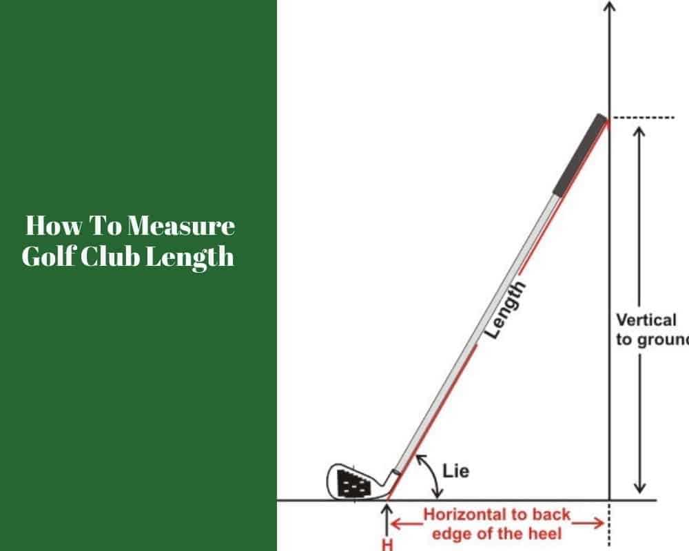 How to measure golf club length