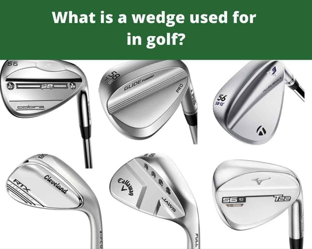 what is wedge used for in golf