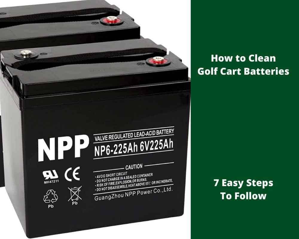 Cleaning Golf Cart Batteries