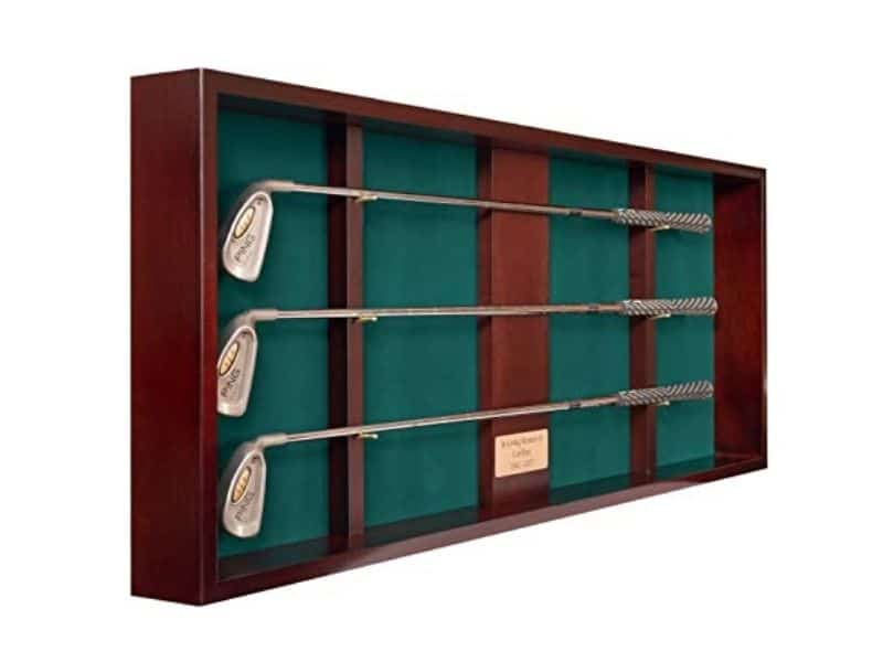 Shadow Box Display of Golf Clubs 