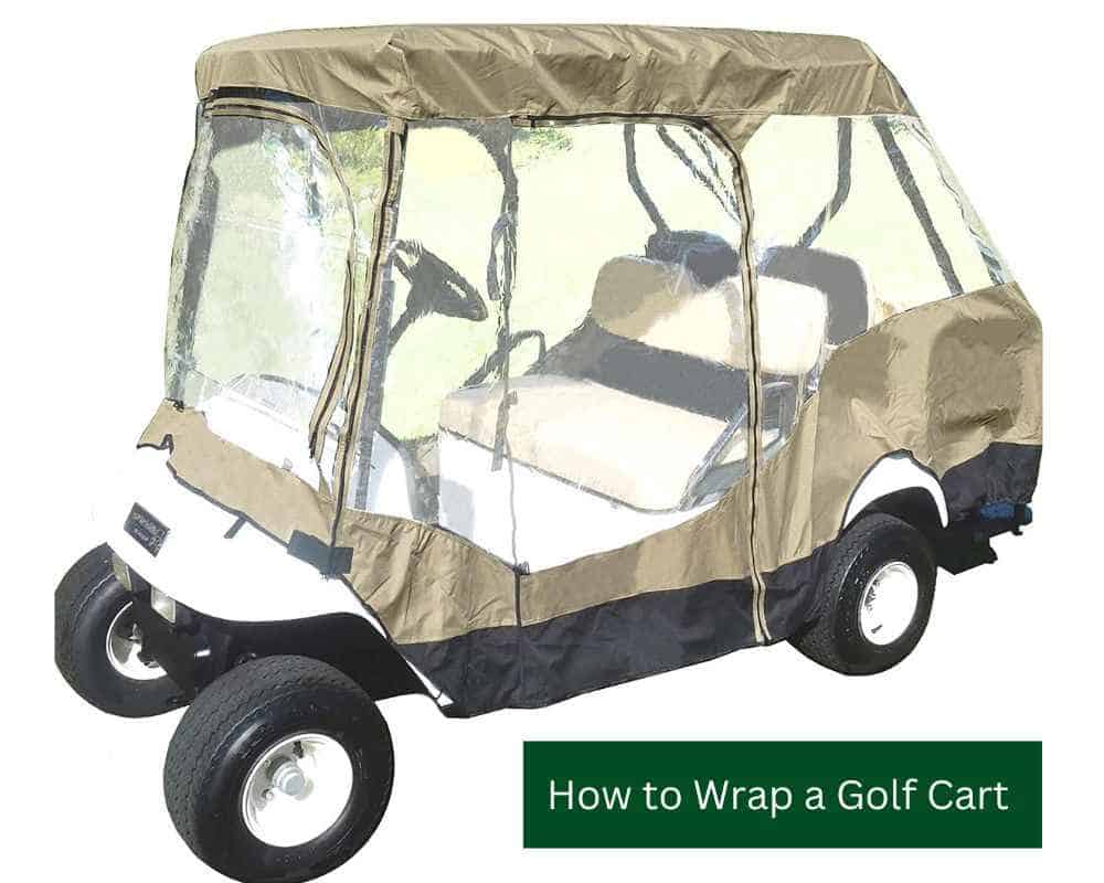 How to Wrap a Golf Cart