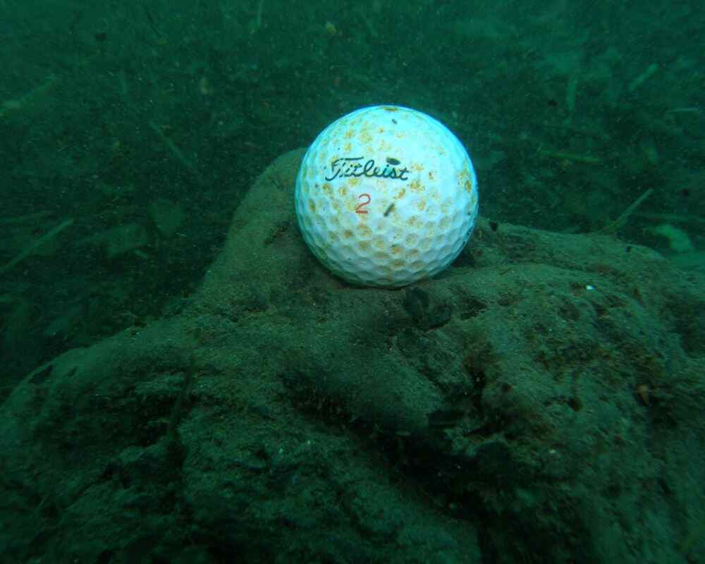 do golf balls get waterlogged