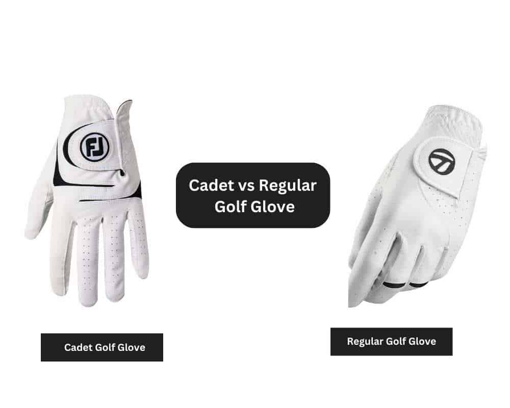 Cadet vs Regular Golf Glove