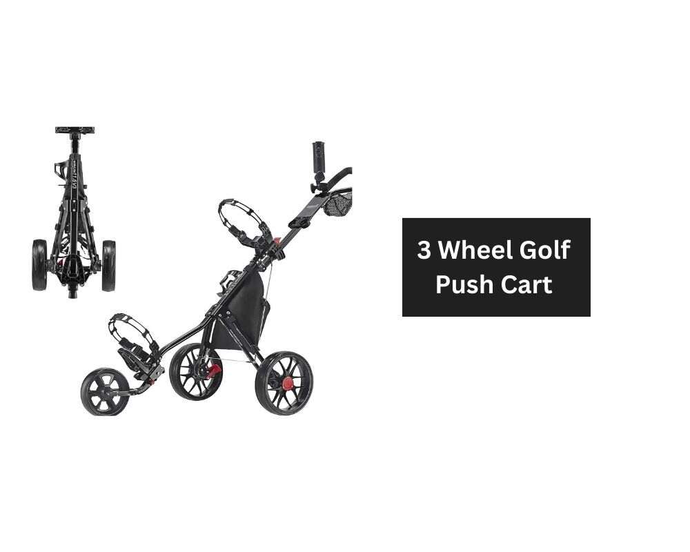 3 Wheel Golf Push Cart
