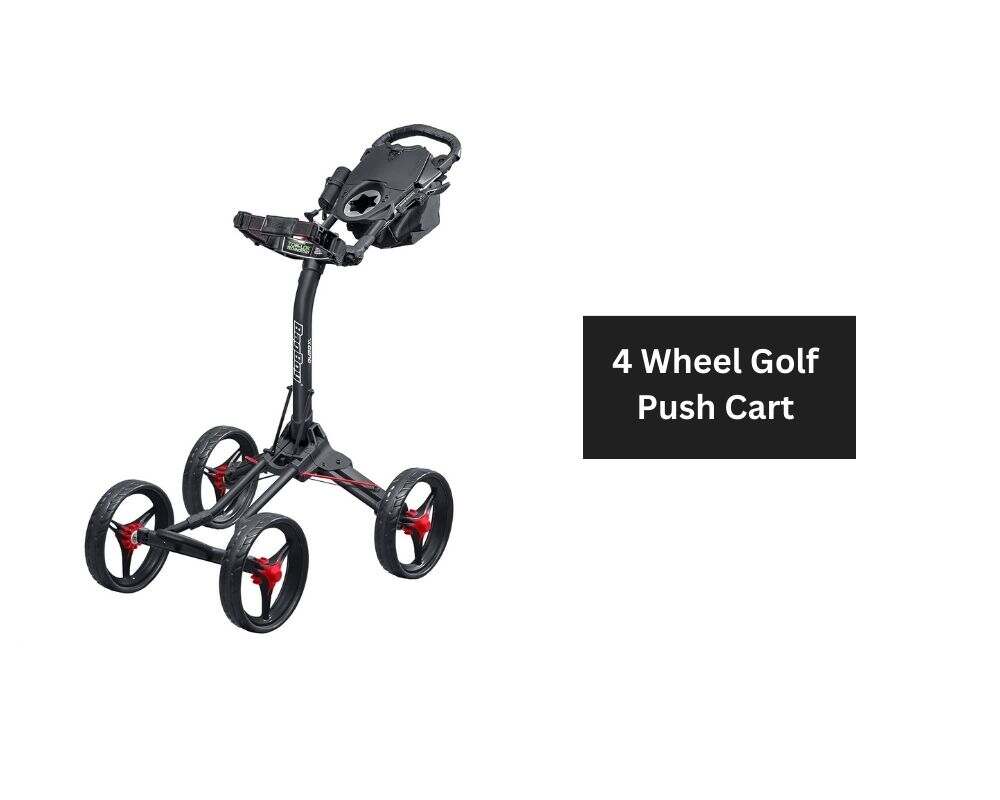 4 Wheel Golf Push Cart