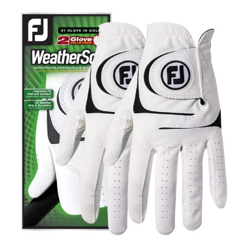 FootJoy Men's WeatherSof 2-Pack Golf Glove