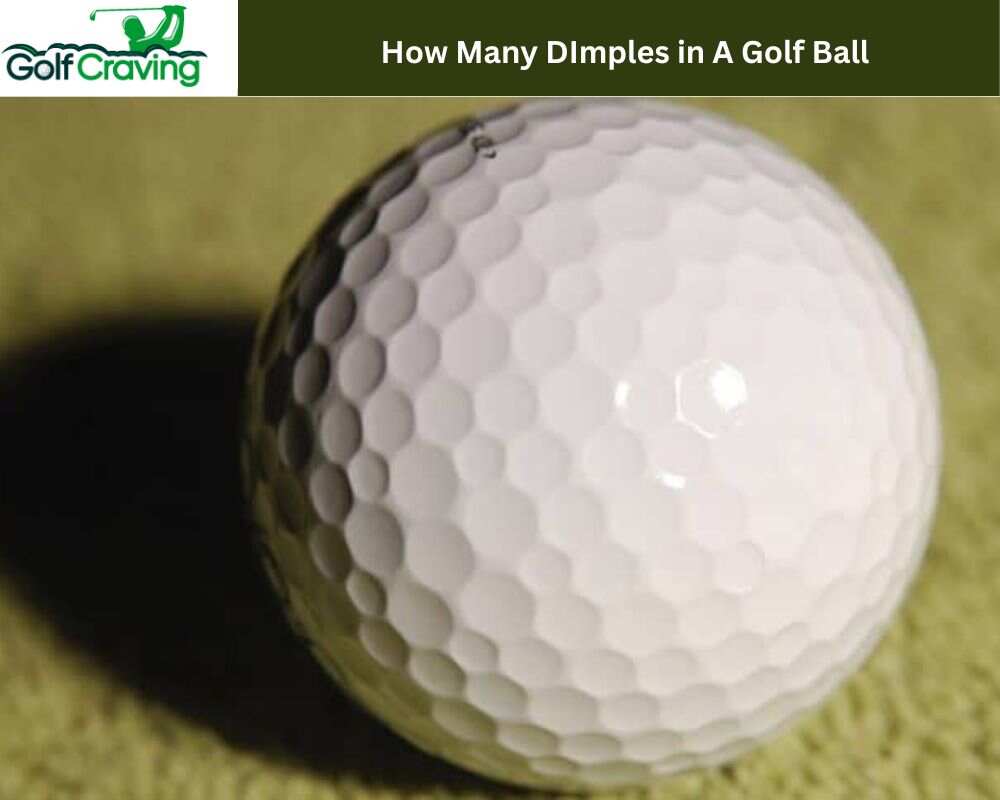 how many dimples in a golf ball
