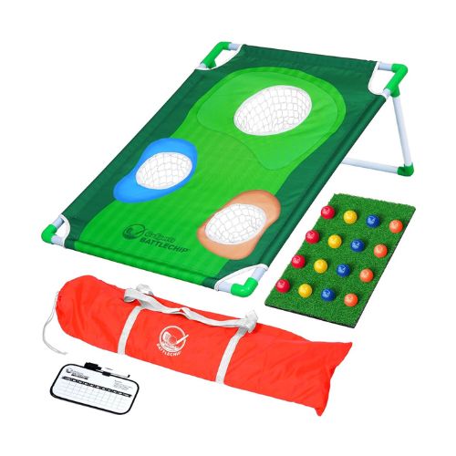 GoSports BattleChip Backyard Golf Cornhole Games