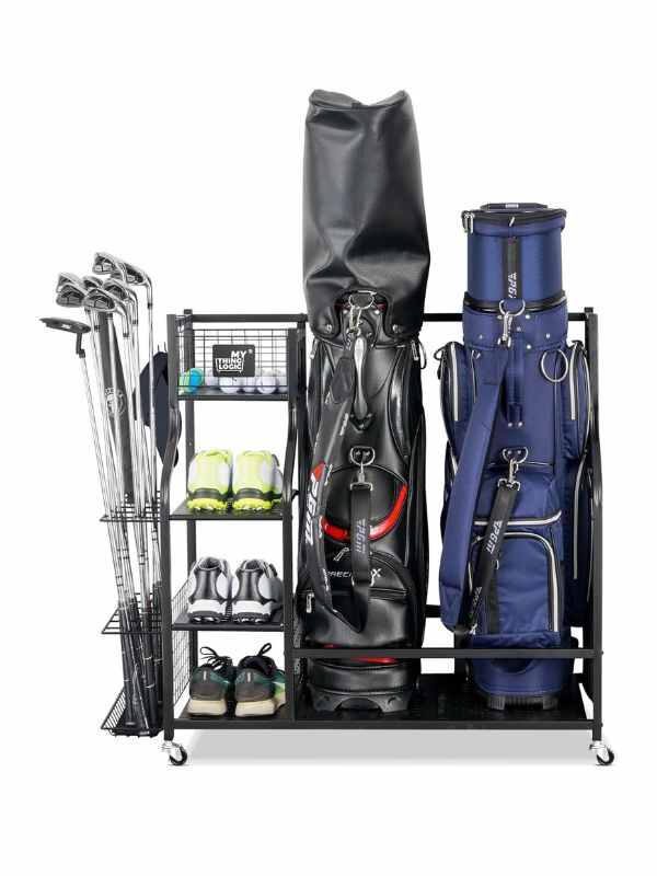 Mythinglogic Golf Storage Garage Organizer