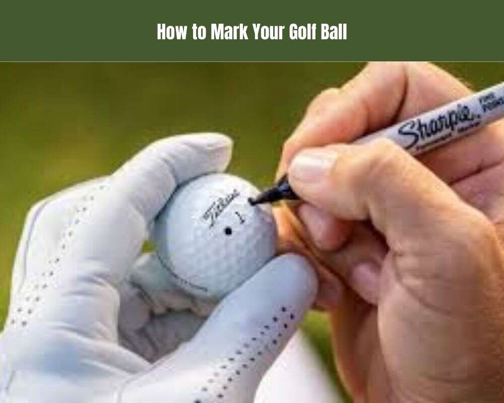 How to Mark Your Golf Ball