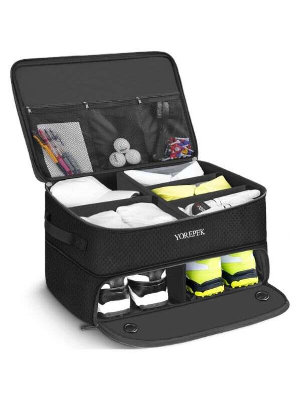 YOREPEK 2-Layer Golf Trunk Organizer